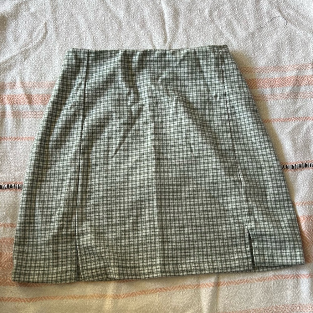 Green skirt